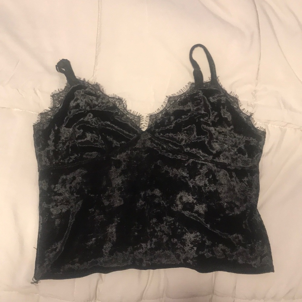 Black lace Cami